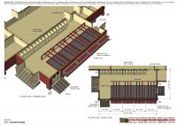 CS100 - Combo Chicken Coop + Garden Shed Plans Construction_022